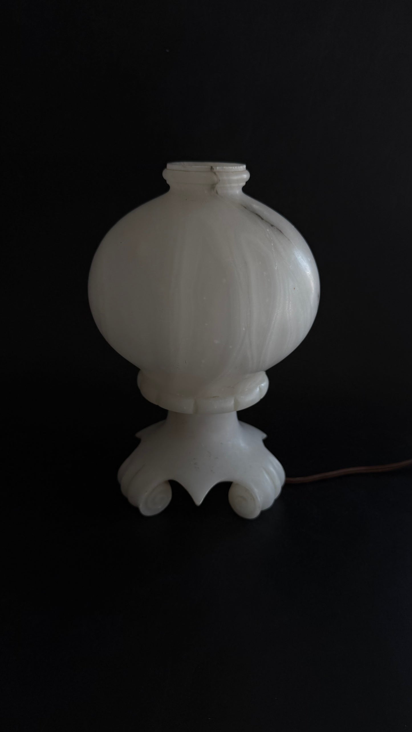 Reserved: Alabaster Lamp