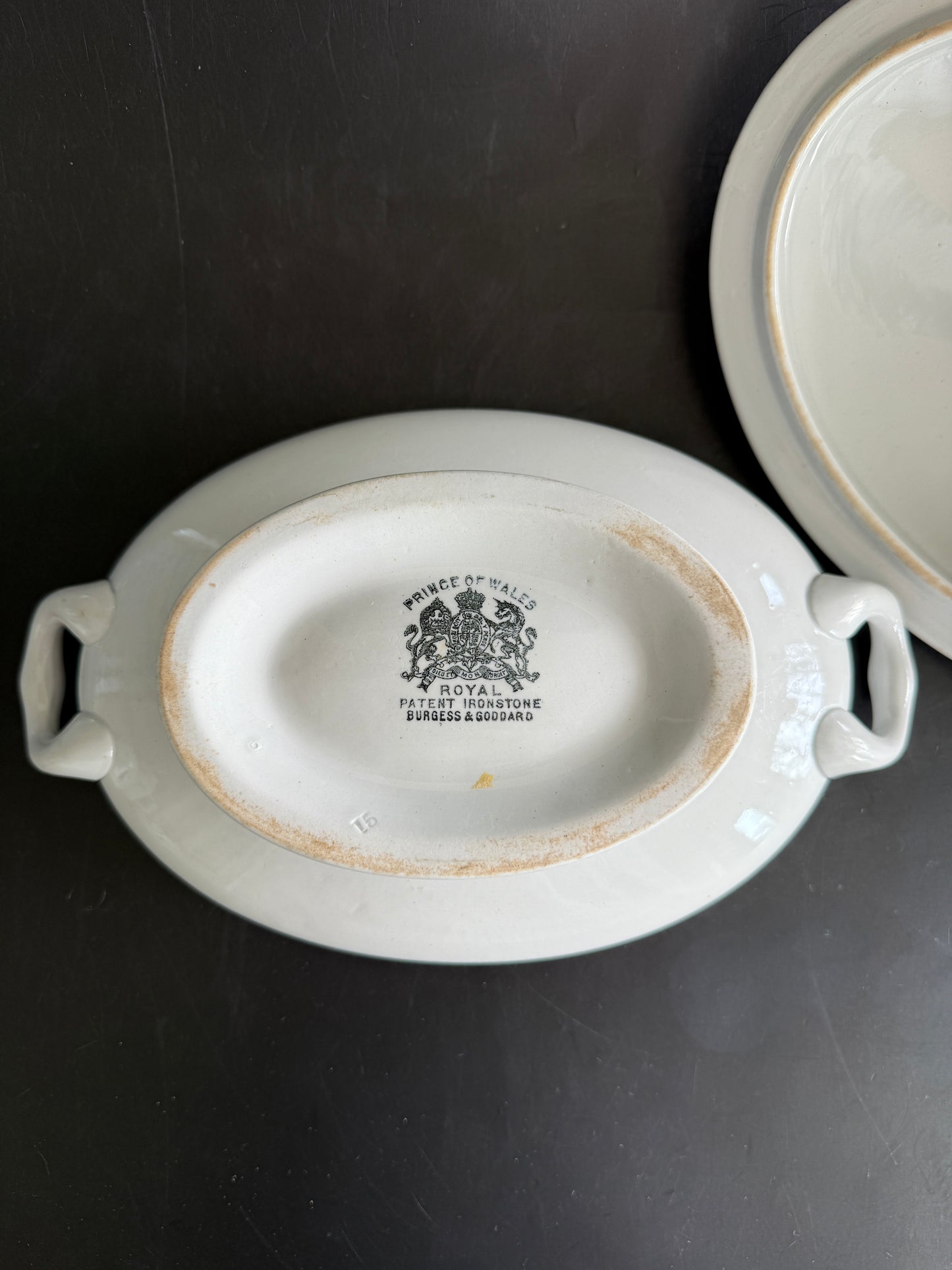 Antique Ironstone Covered Vegetable Dish – Burgess & Goddard