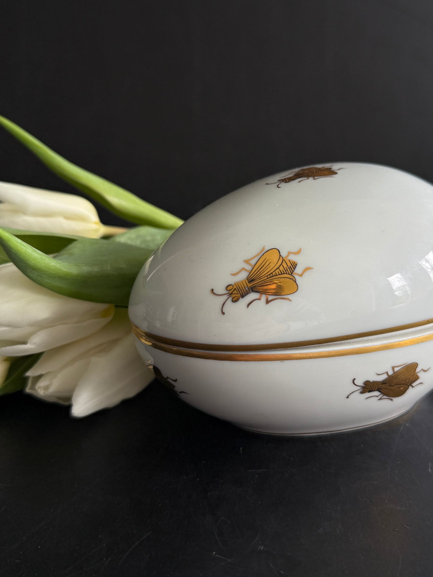 Limoges France Porcelain Egg Box – FM Artistique