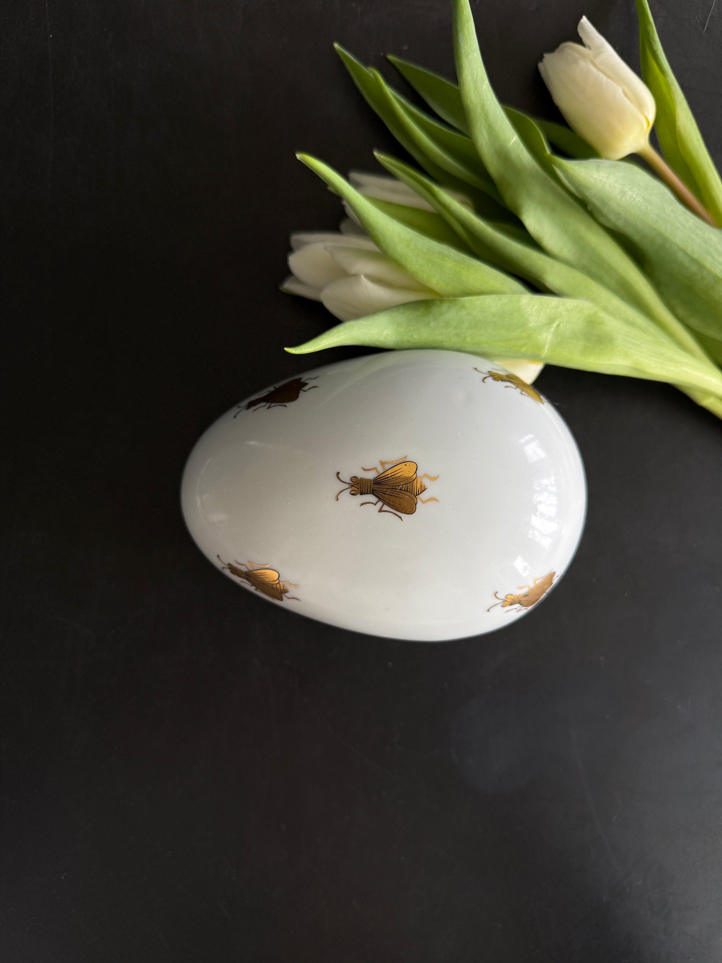 Limoges France Porcelain Egg Box – FM Artistique