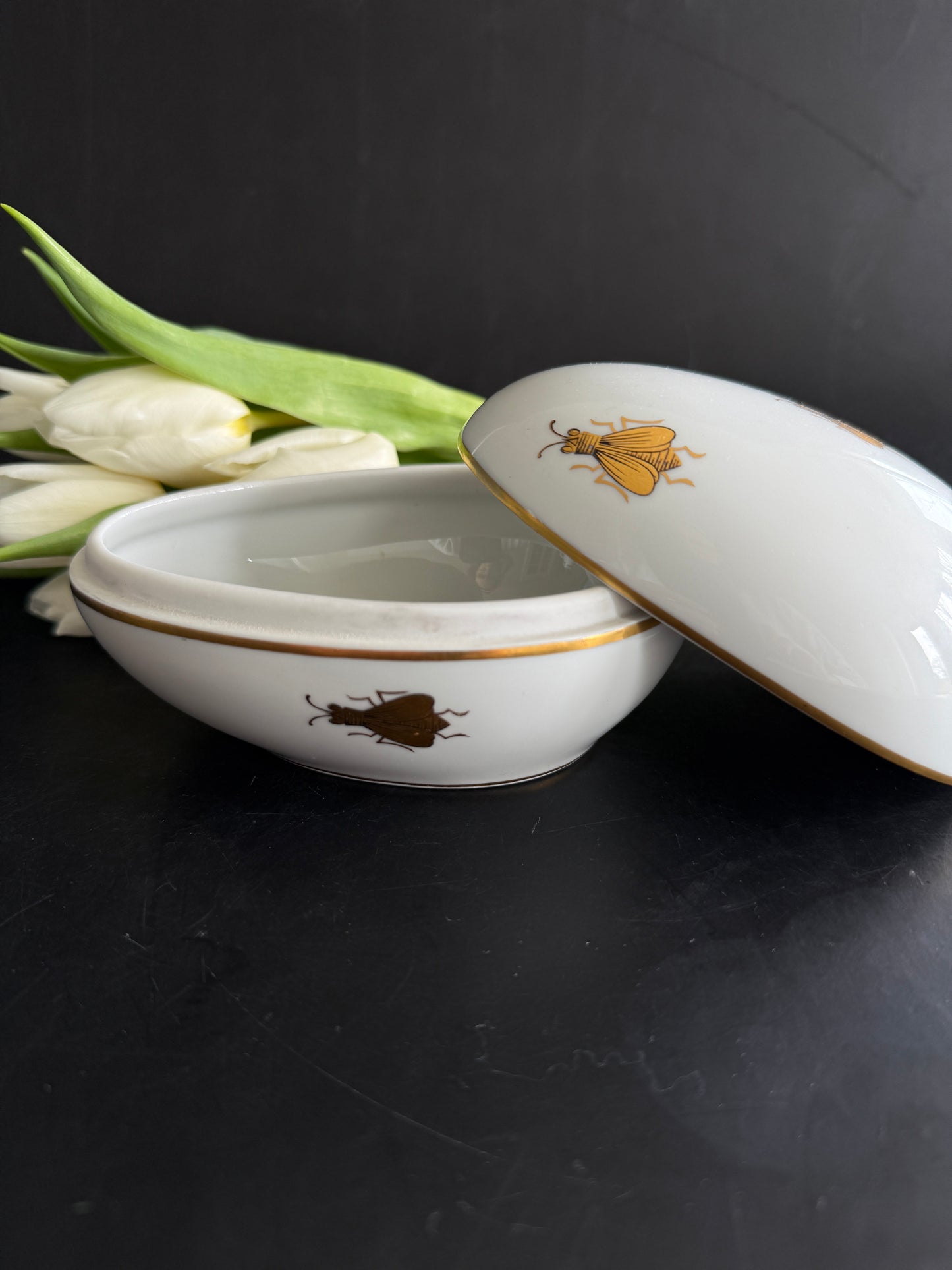 Limoges France Porcelain Egg Box – FM Artistique