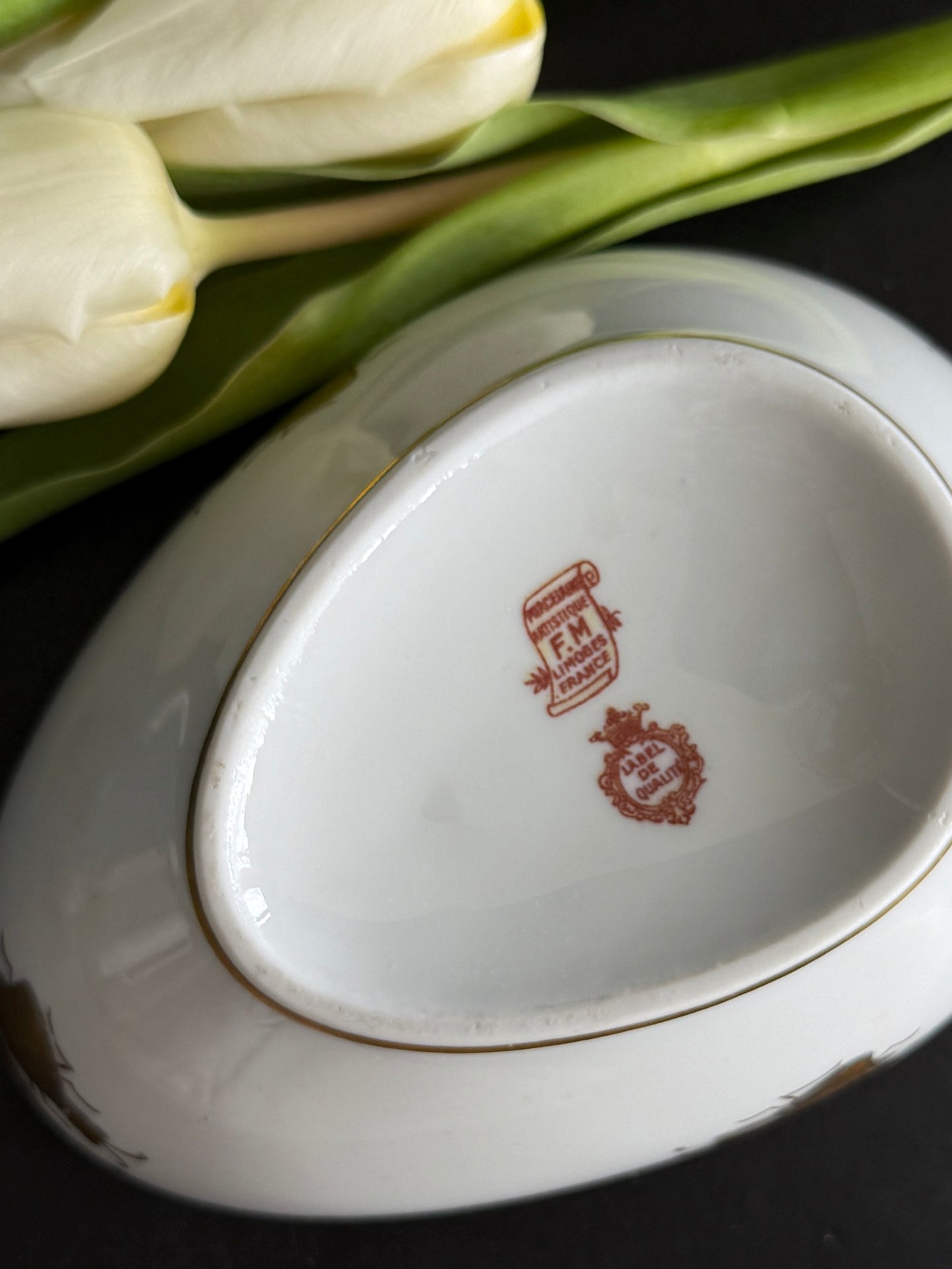 Limoges France Porcelain Egg Box – FM Artistique