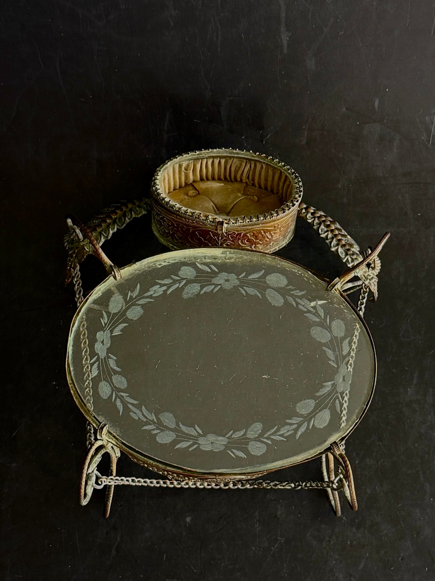 Antique French Vanity Display Stand