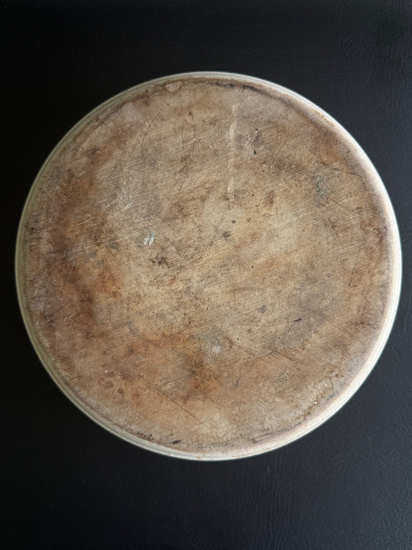 Large White Glazed Basin