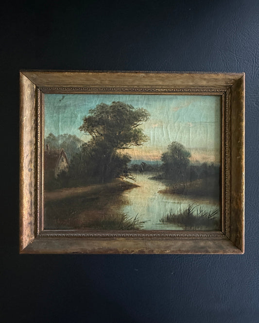 Framed Landscape Painting