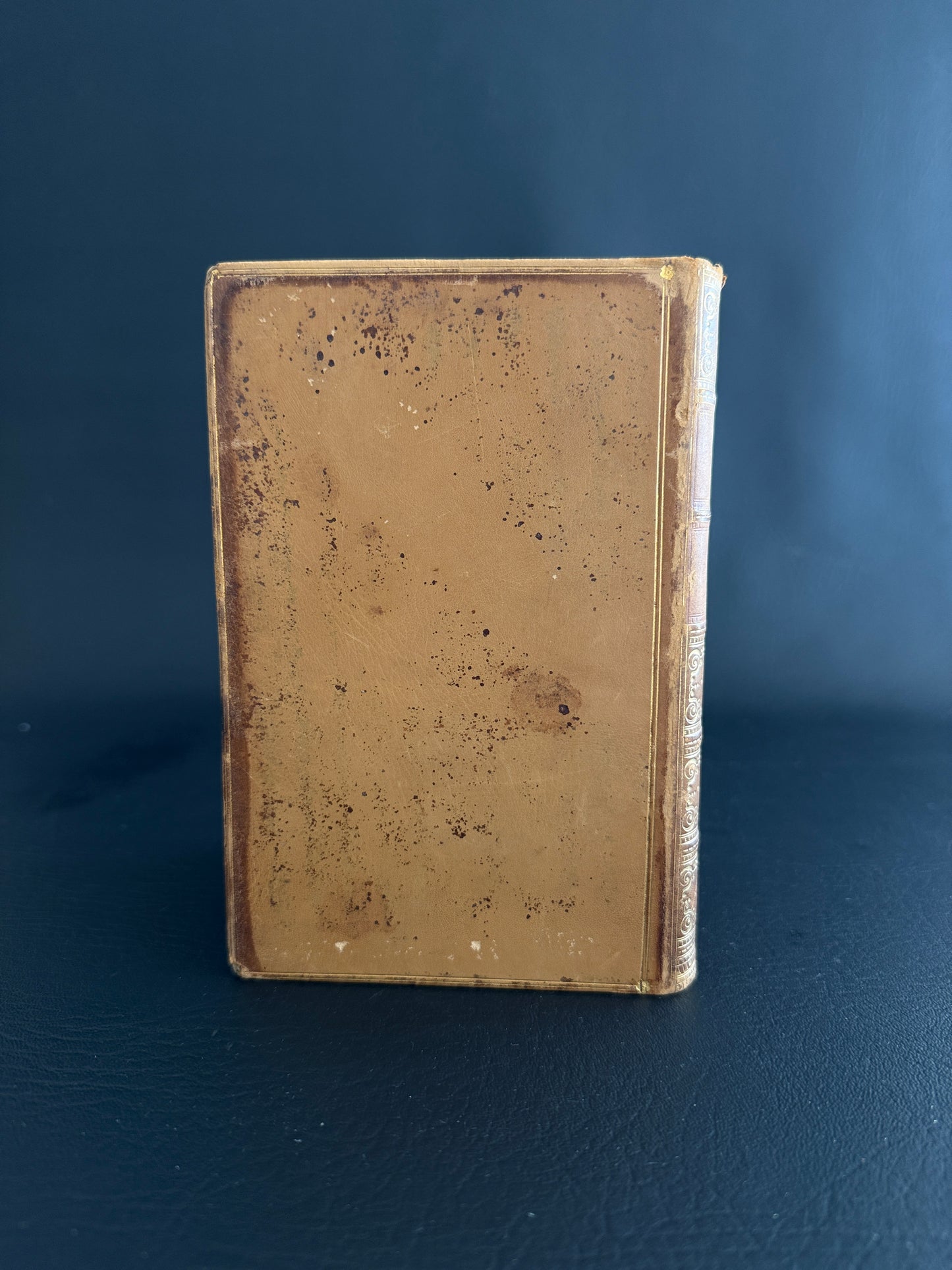Trio of 19th-Century Leather-Bound Books by Captain Marryat