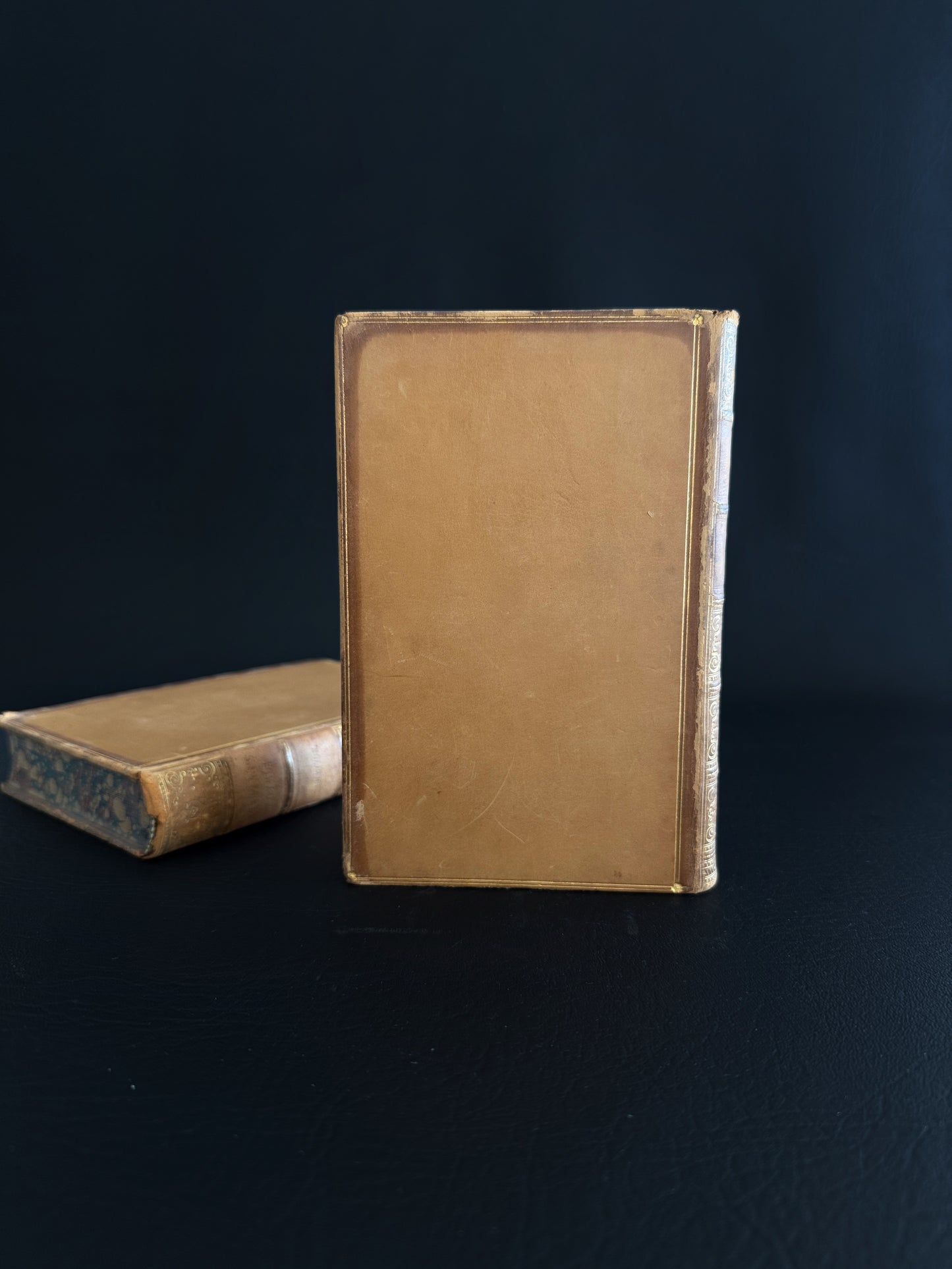 Trio of 19th-Century Leather-Bound Books by Captain Marryat