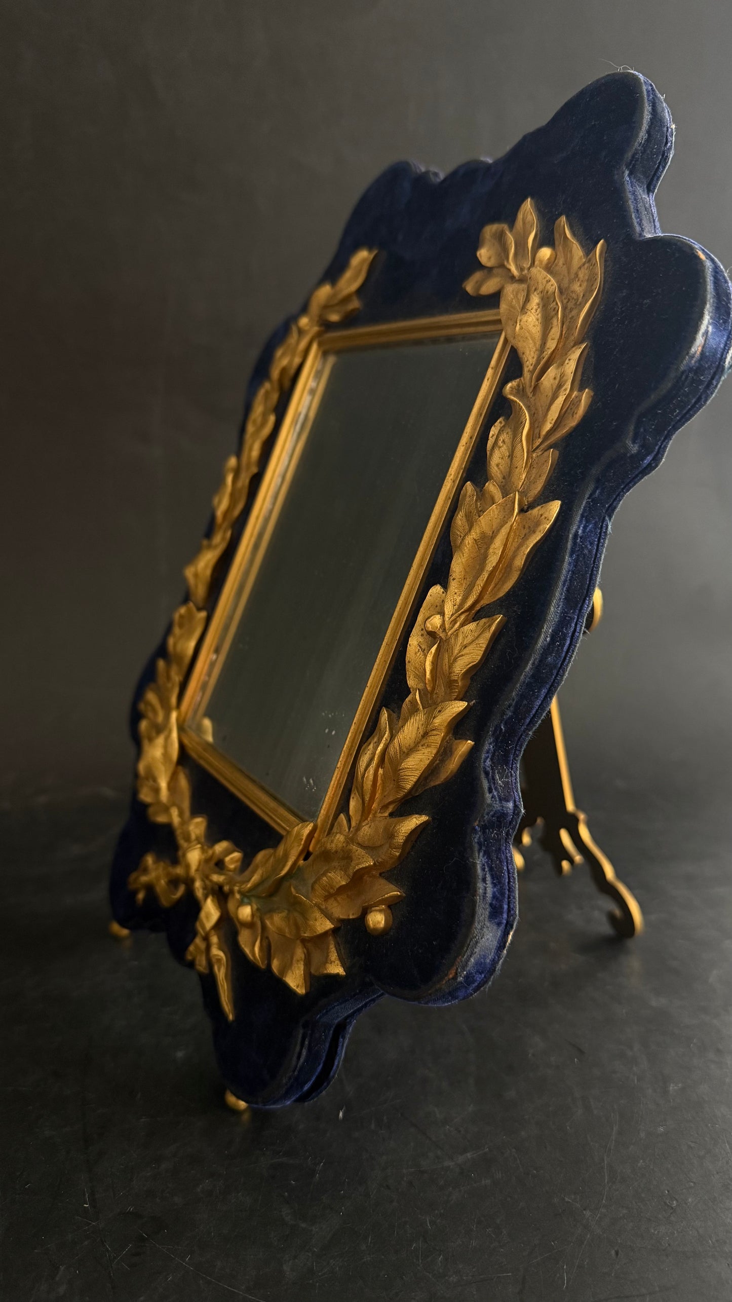 Gilded Bronze Mirror