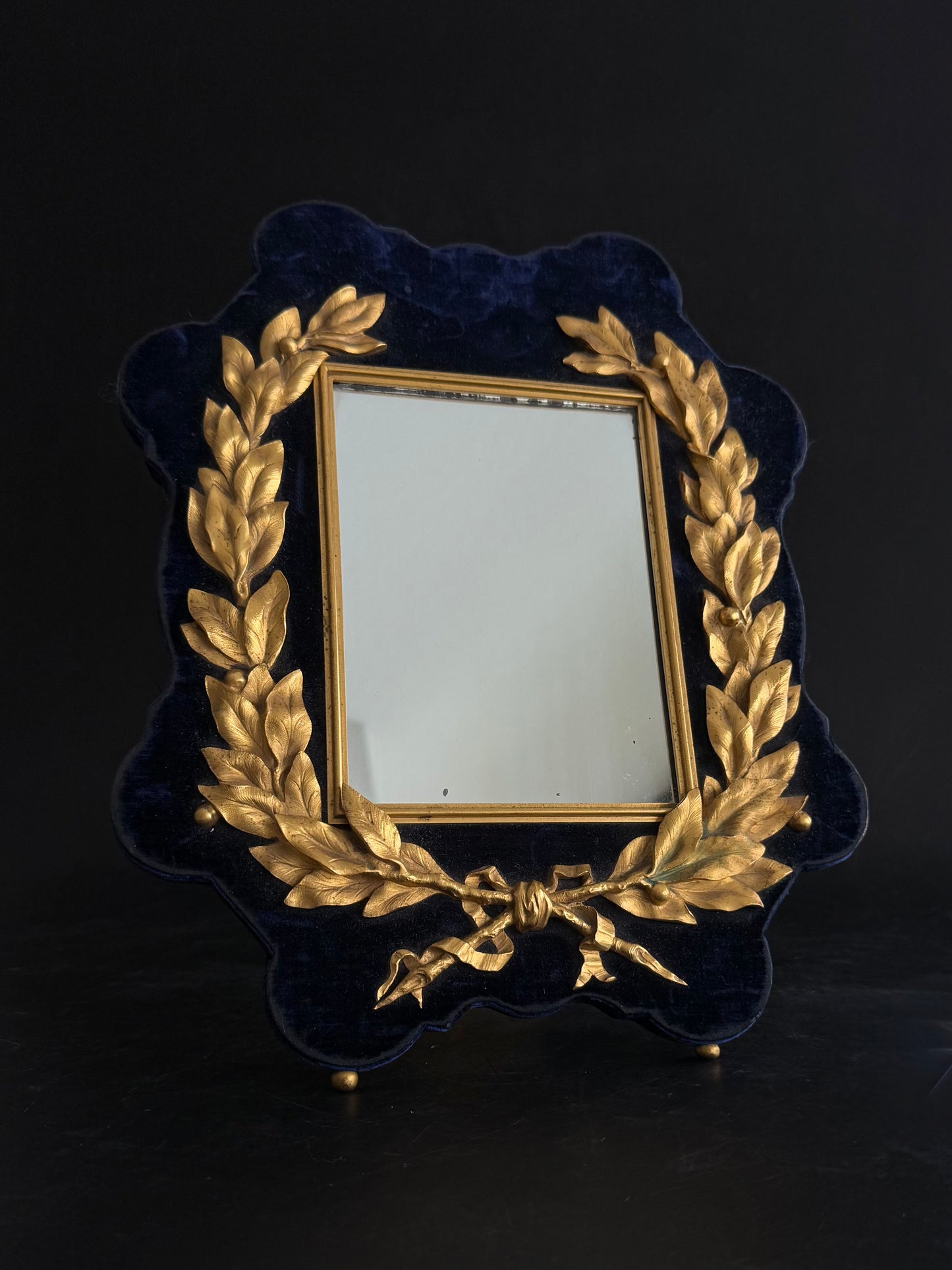 Gilded Bronze Mirror