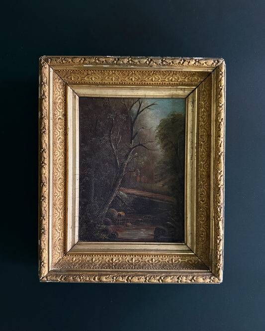 Small Framed Landscape, Oil on Canvas