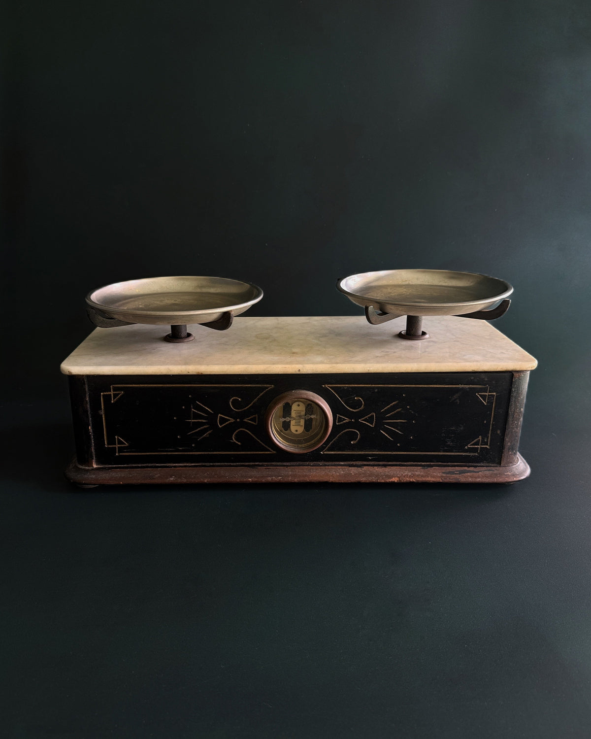 Henry Troemner Marble-Top Balance Scale
