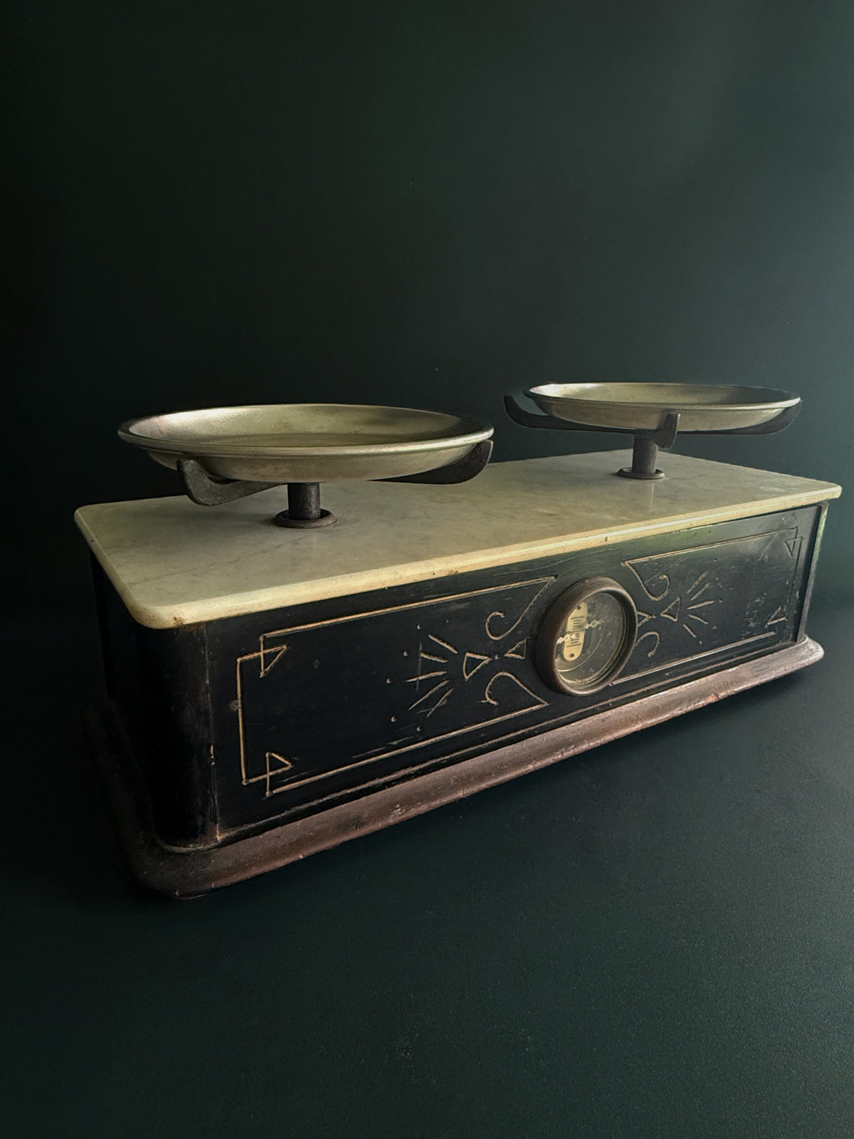 Henry Troemner Marble-Top Balance Scale