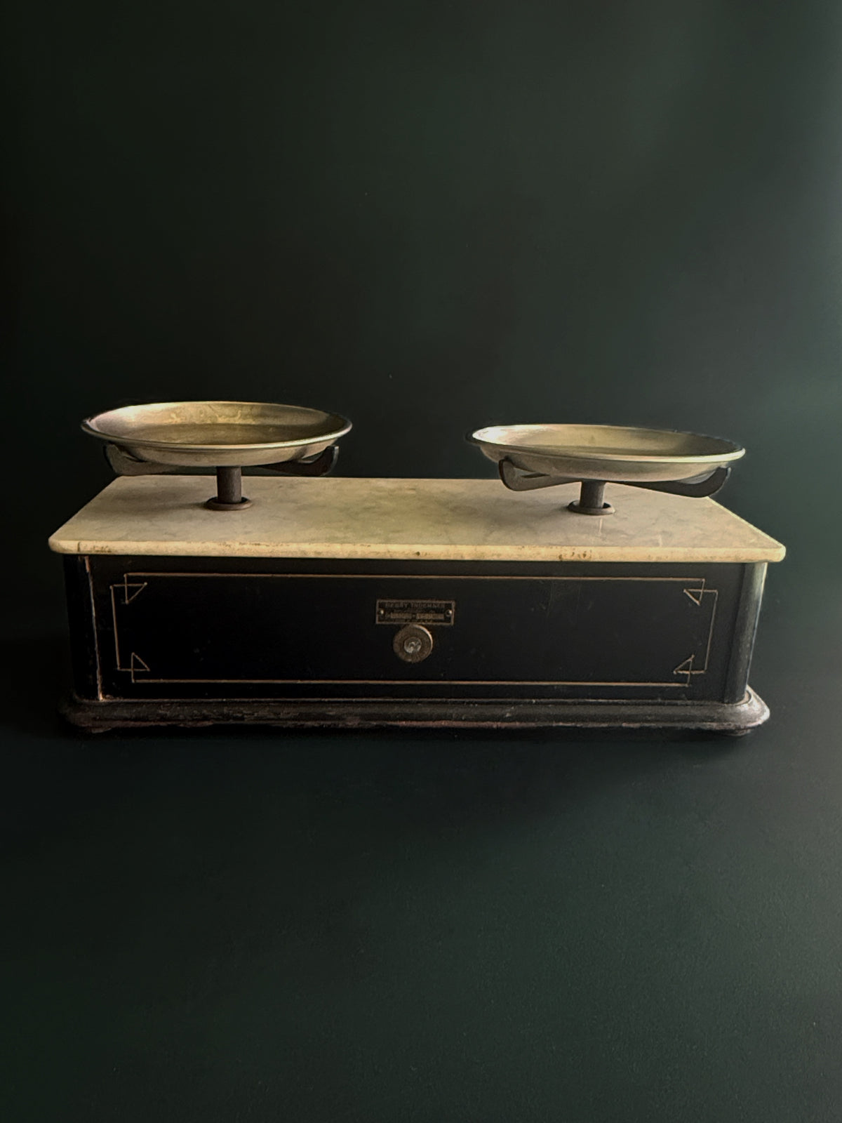 Henry Troemner Marble-Top Balance Scale