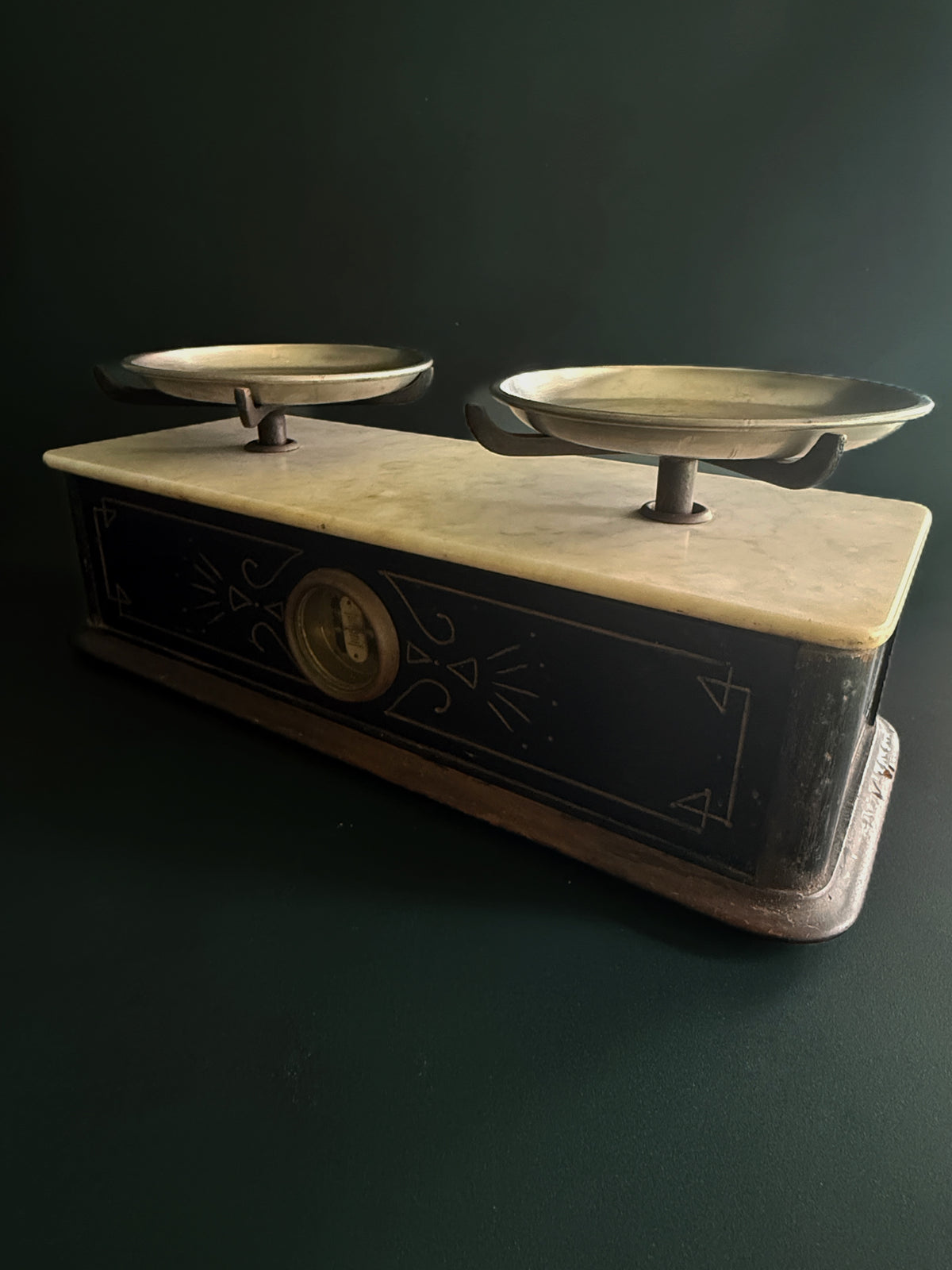 Henry Troemner Marble-Top Balance Scale