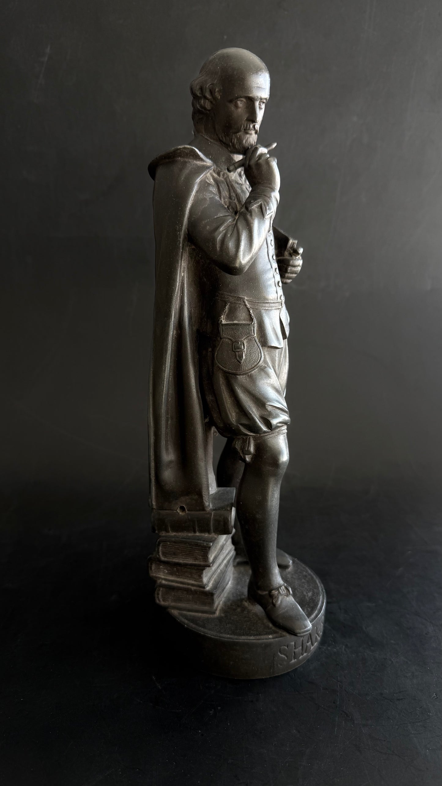 Contemplative Shakespeare Statue