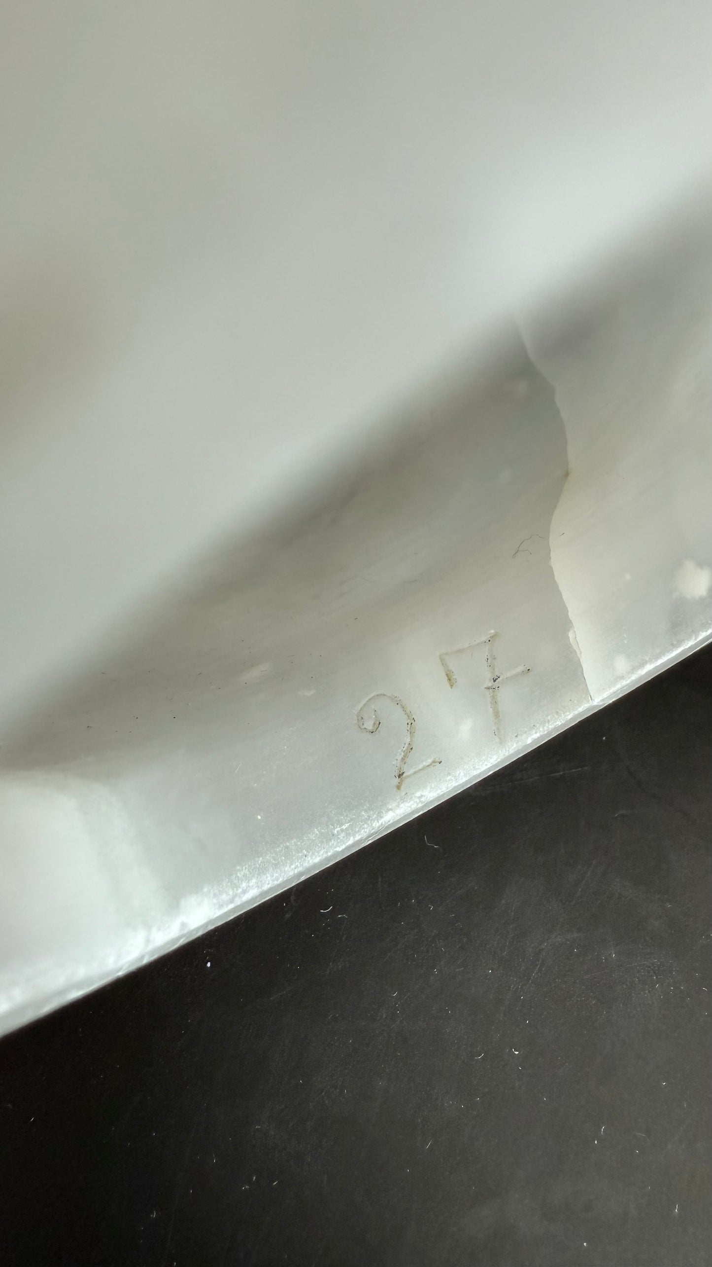 Reserved: Alabaster Lamp