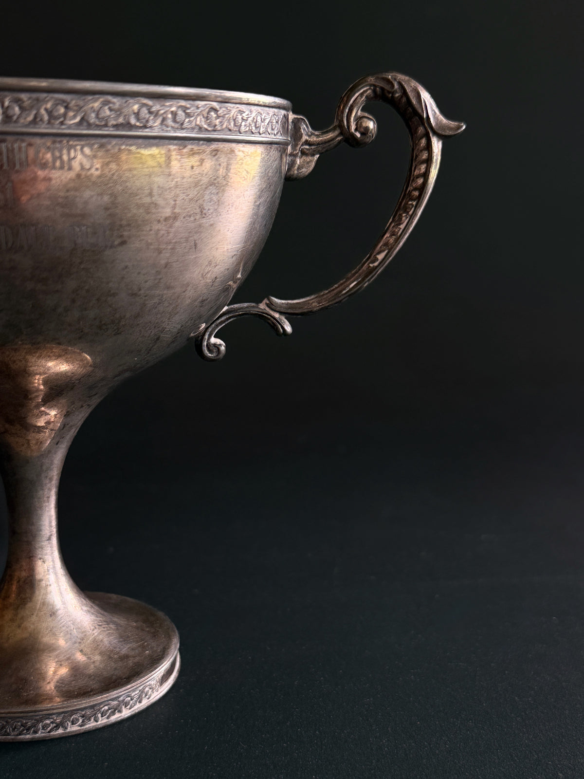 Vintage 1961 Silver-Tone Trophy Cup