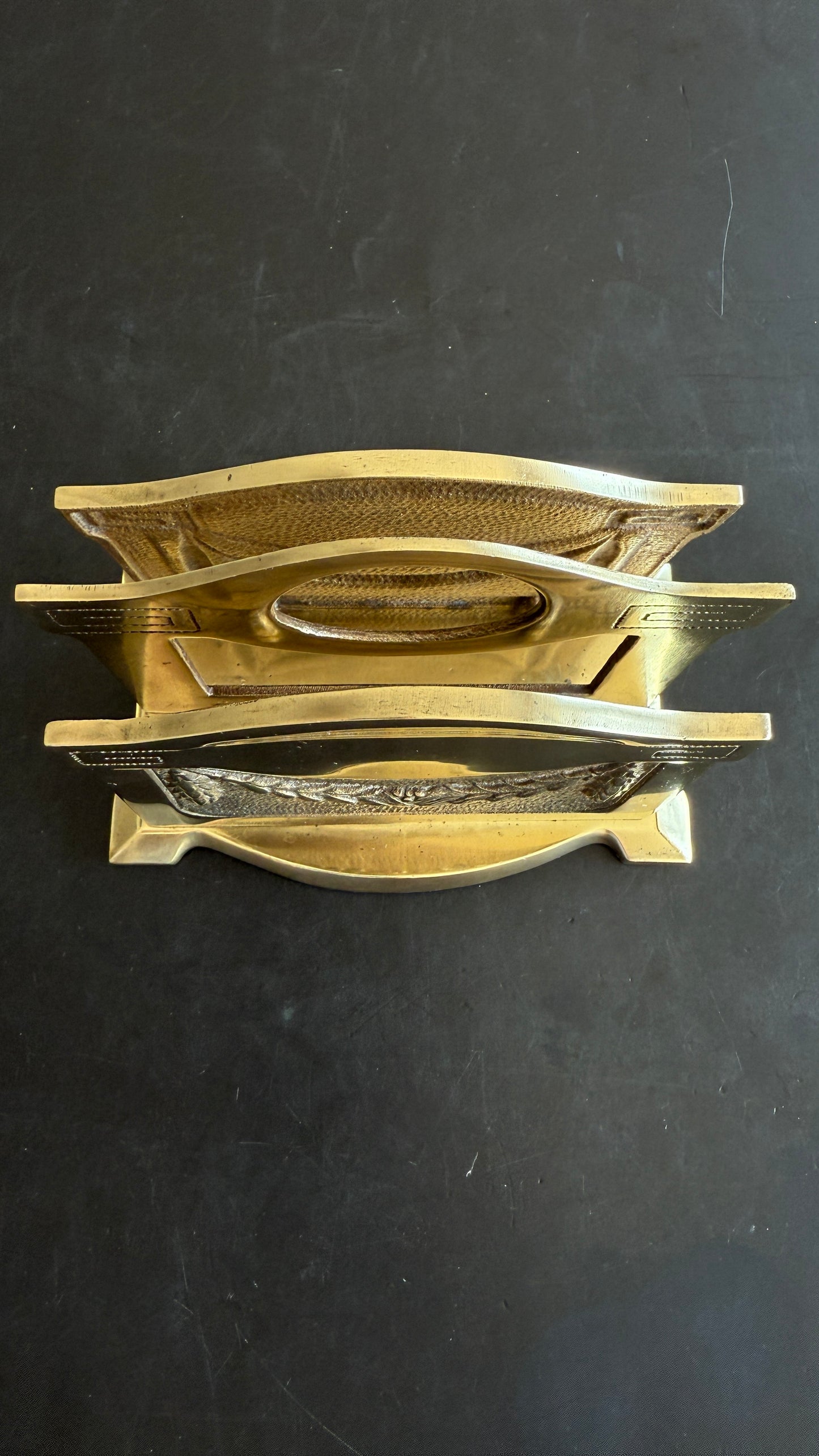 Brass Garland Letter Holder