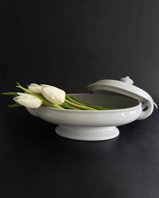Antique Ironstone Covered Vegetable Dish – Burgess & Goddard