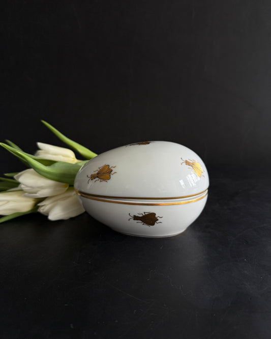 Limoges France Porcelain Egg Box – FM Artistique