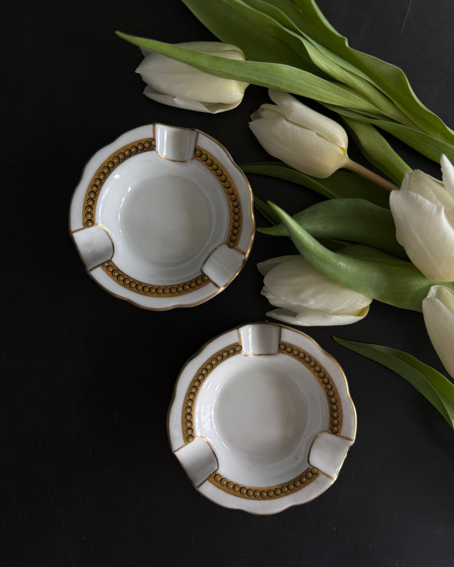Porcelain Ashtrays (Sold Separately)