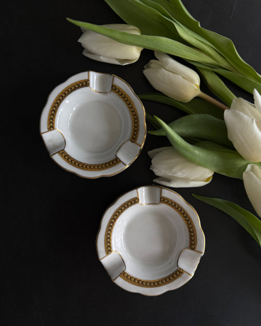 Porcelain Ashtrays (Sold Separately)