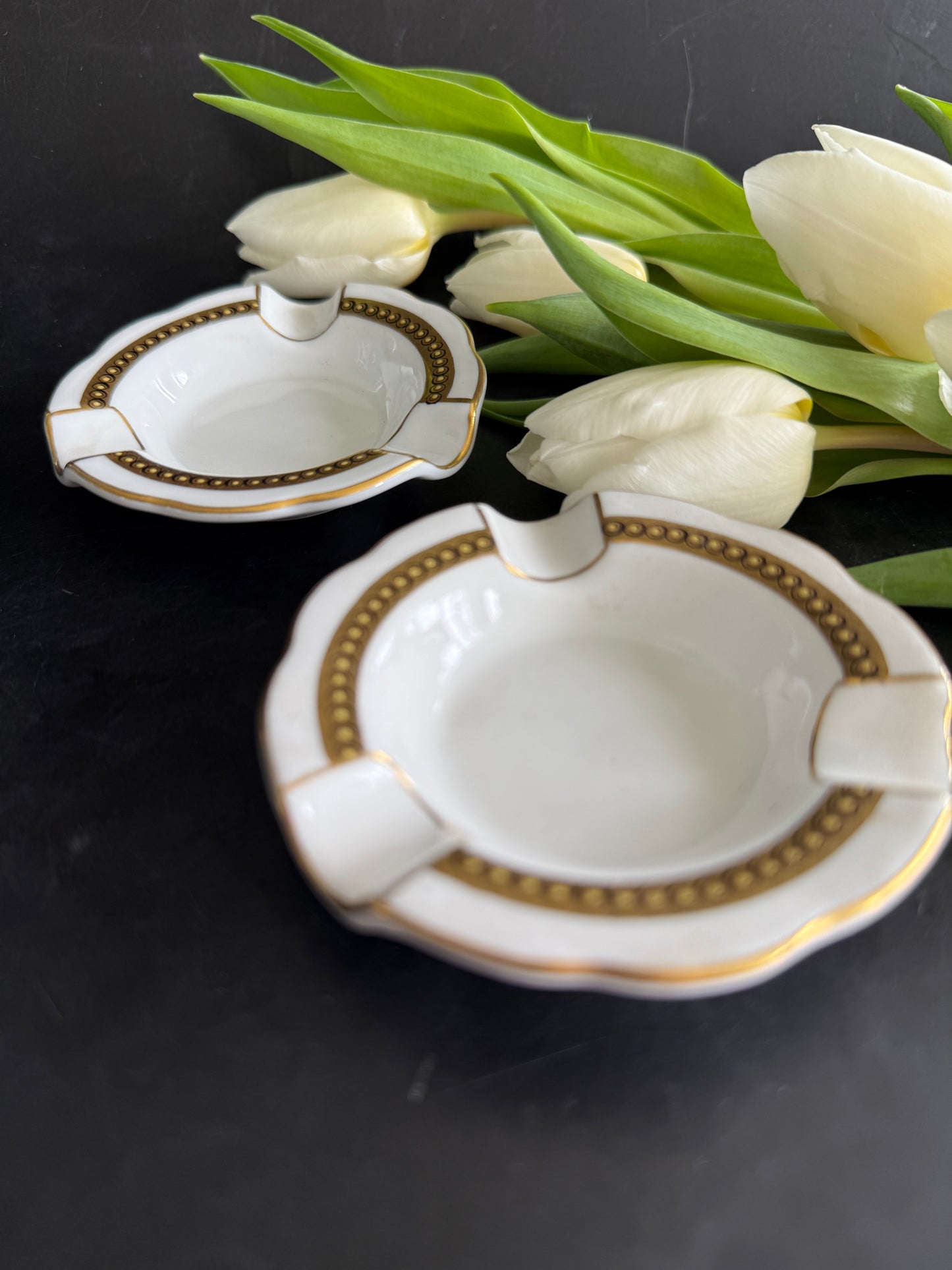 Porcelain Ashtrays (Sold Separately)