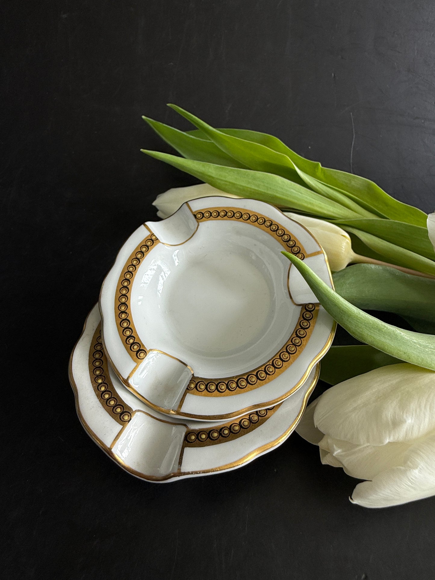 Porcelain Ashtrays (Sold Separately)