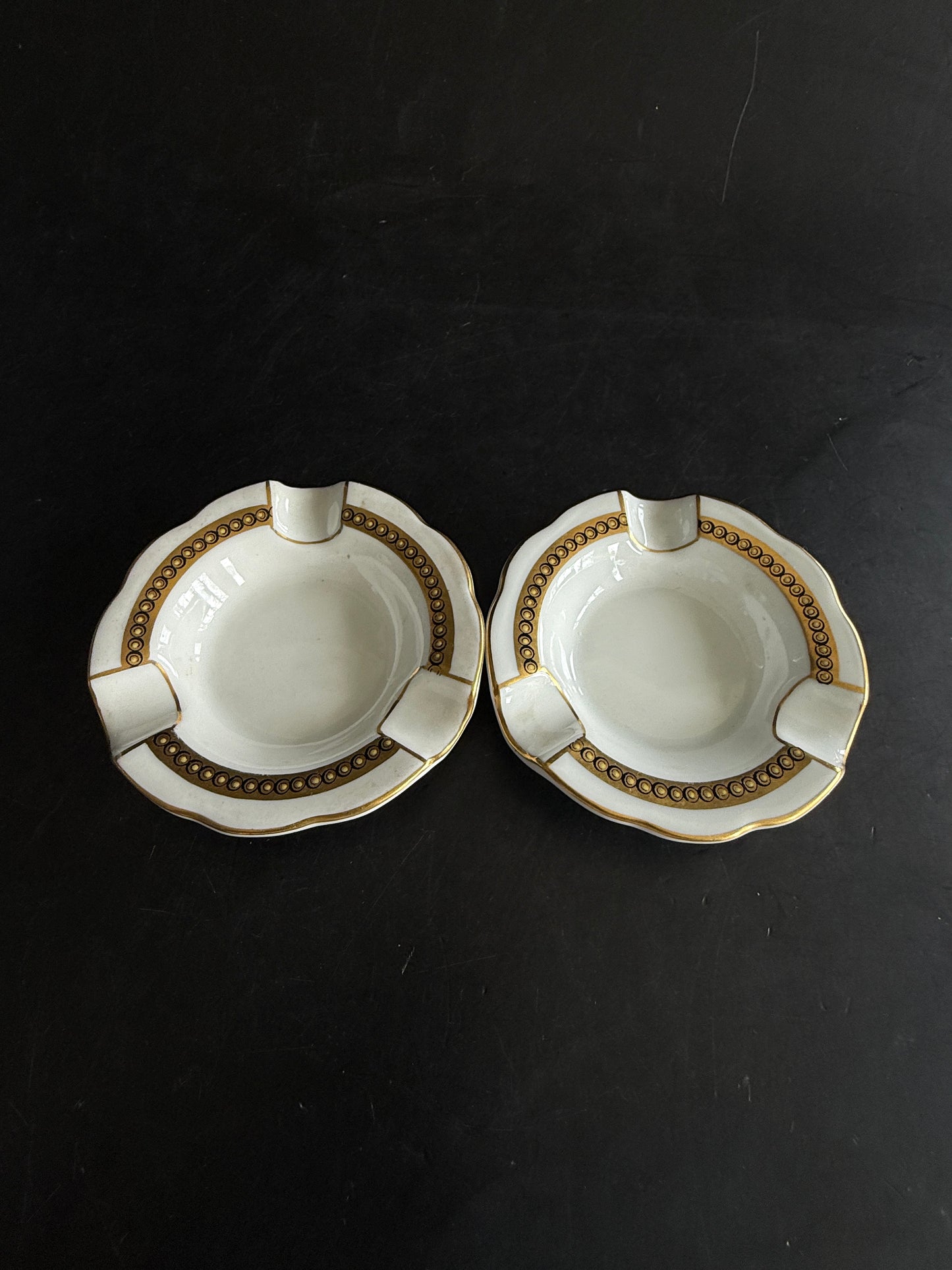 Porcelain Ashtrays (Sold Separately)