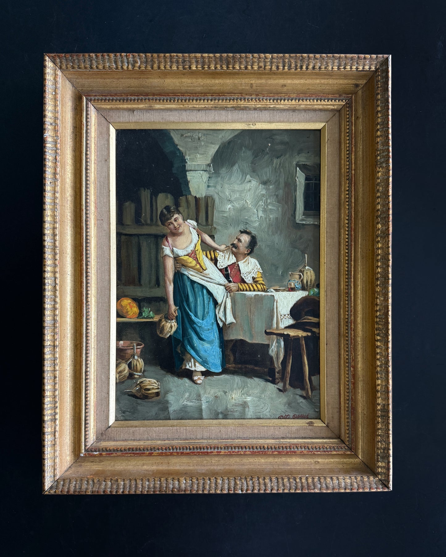 Oil Painting on Board