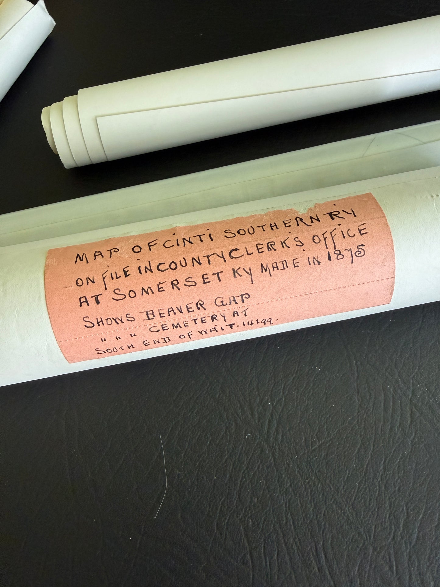 Vintage Blueprint-Style Survey Maps & Land Plats
