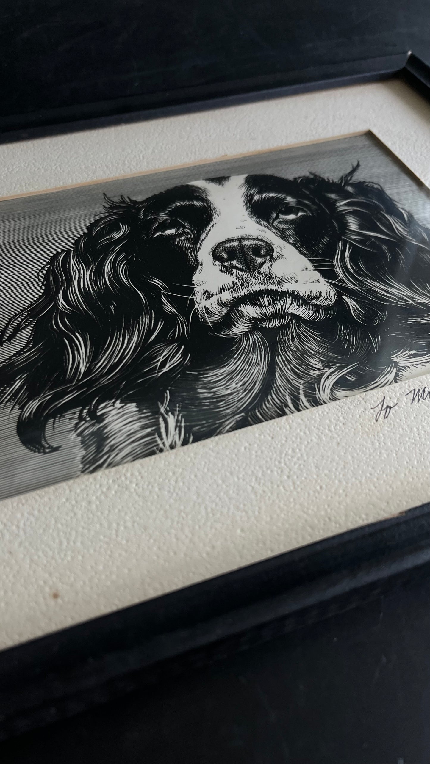 Framed Dog Print