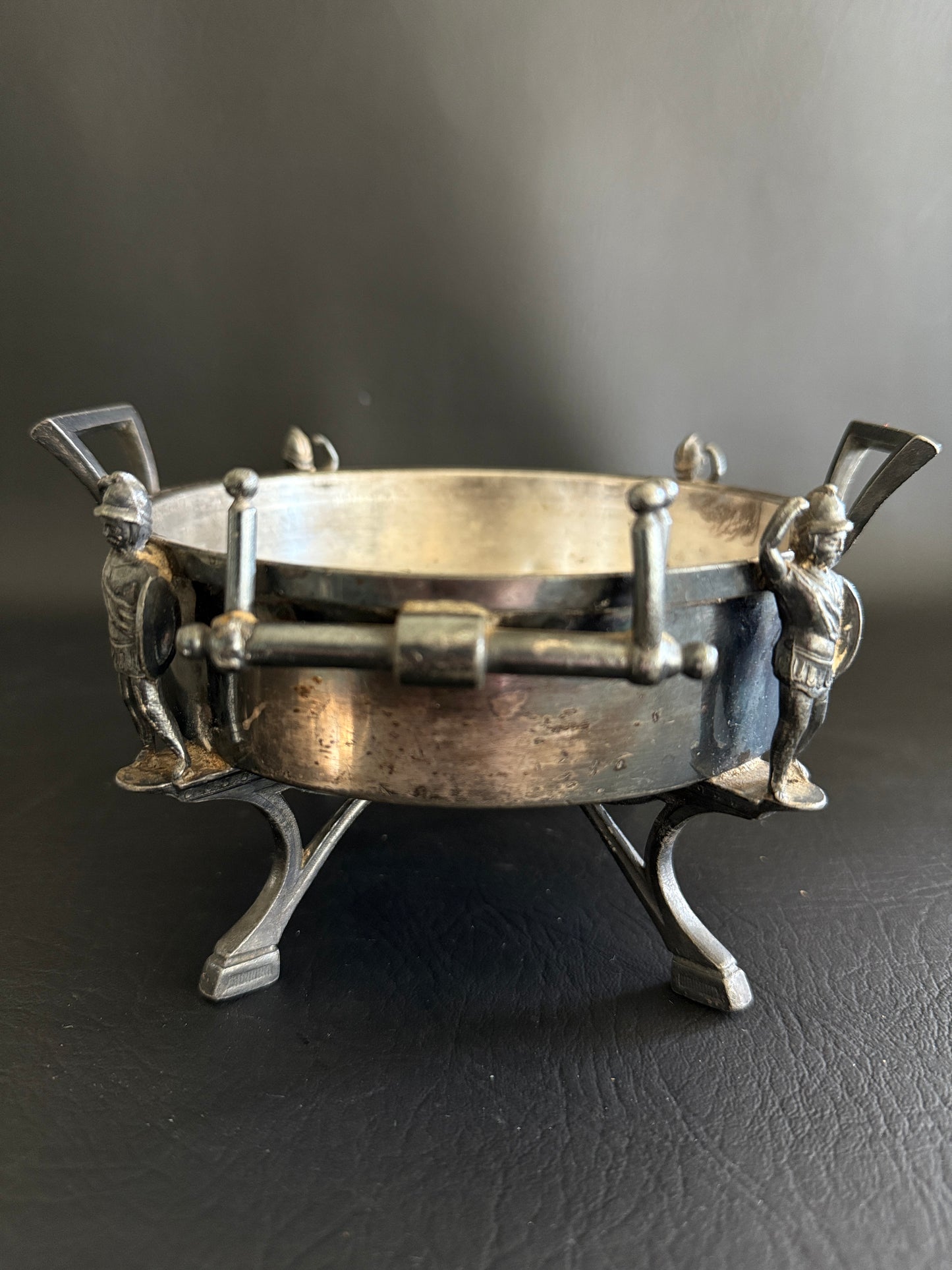 Reed & Barton Figural Cow Butter Dish (Pat. 1869)