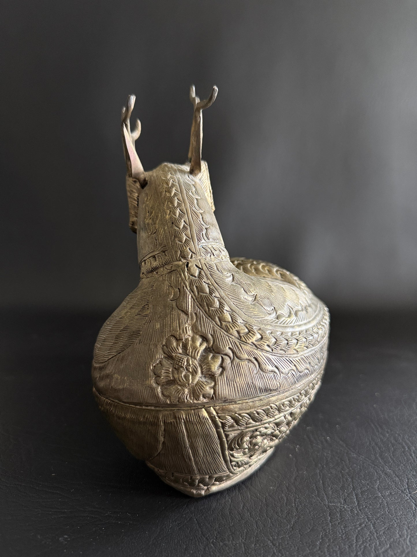 Brass Deer Lidded Box