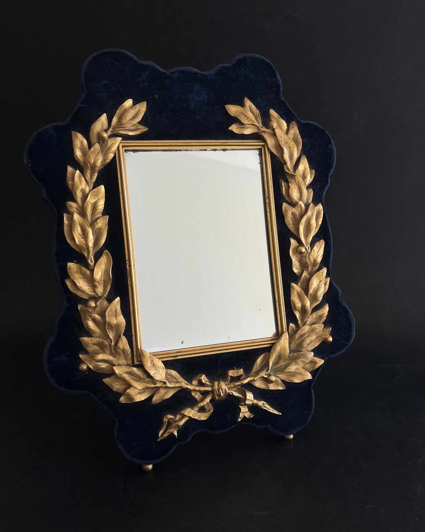 Gilded Bronze Mirror