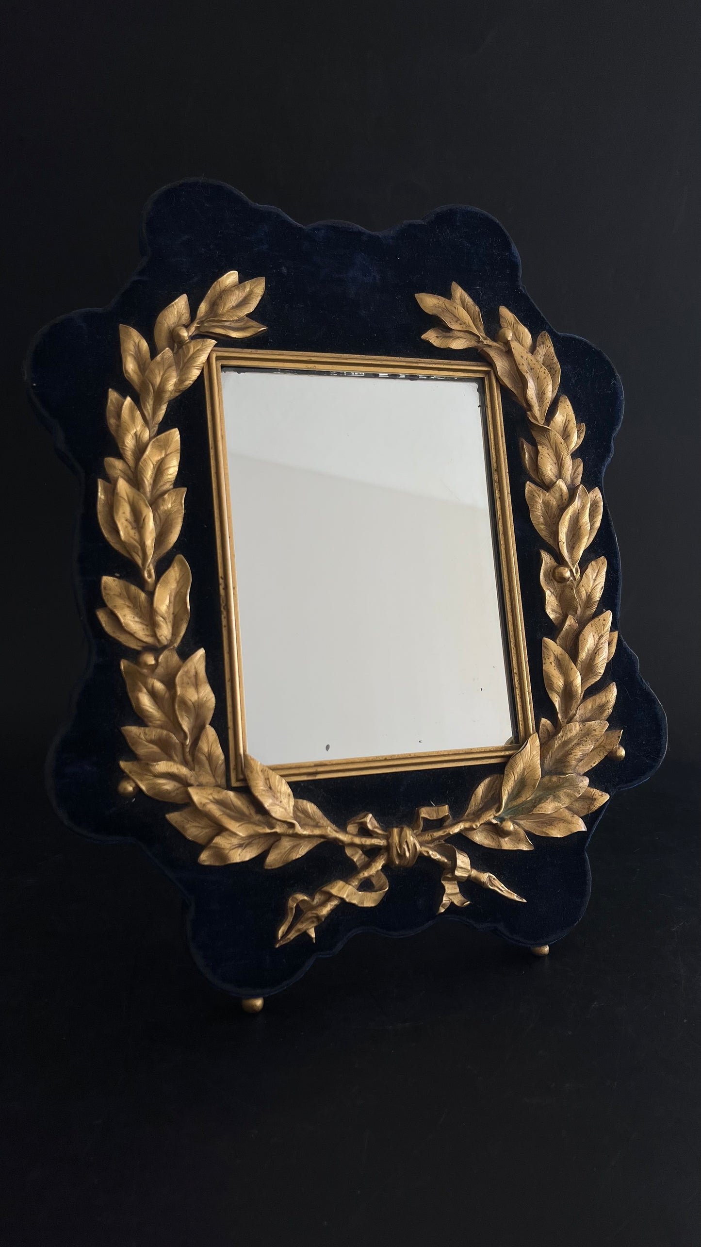 Gilded Bronze Mirror