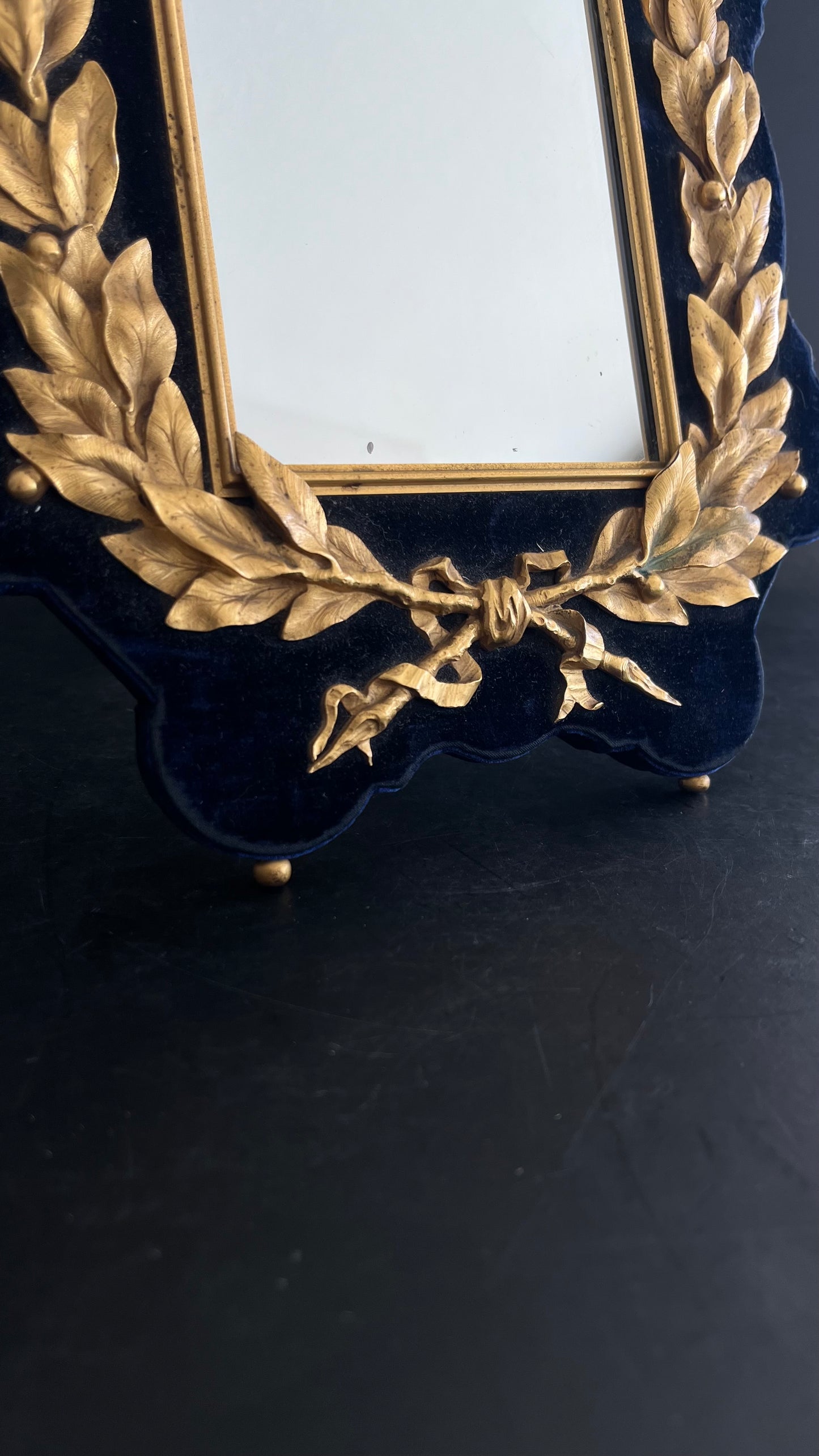 Gilded Bronze Mirror