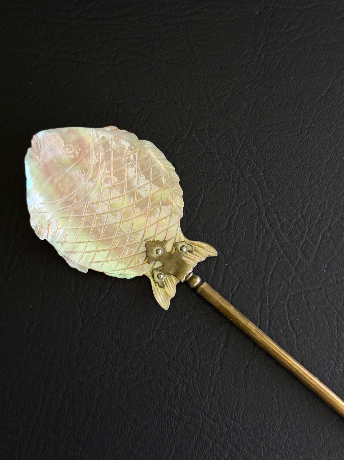 Mother of Pearl Fish Serving Spoon
