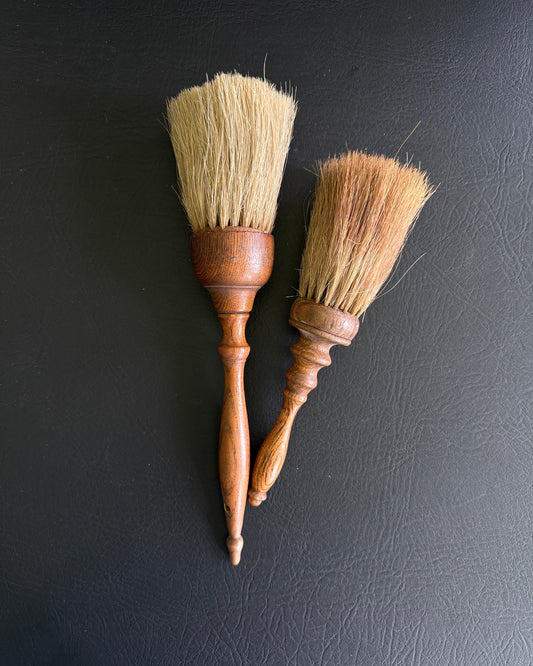 Pair of Antique Garment brushes