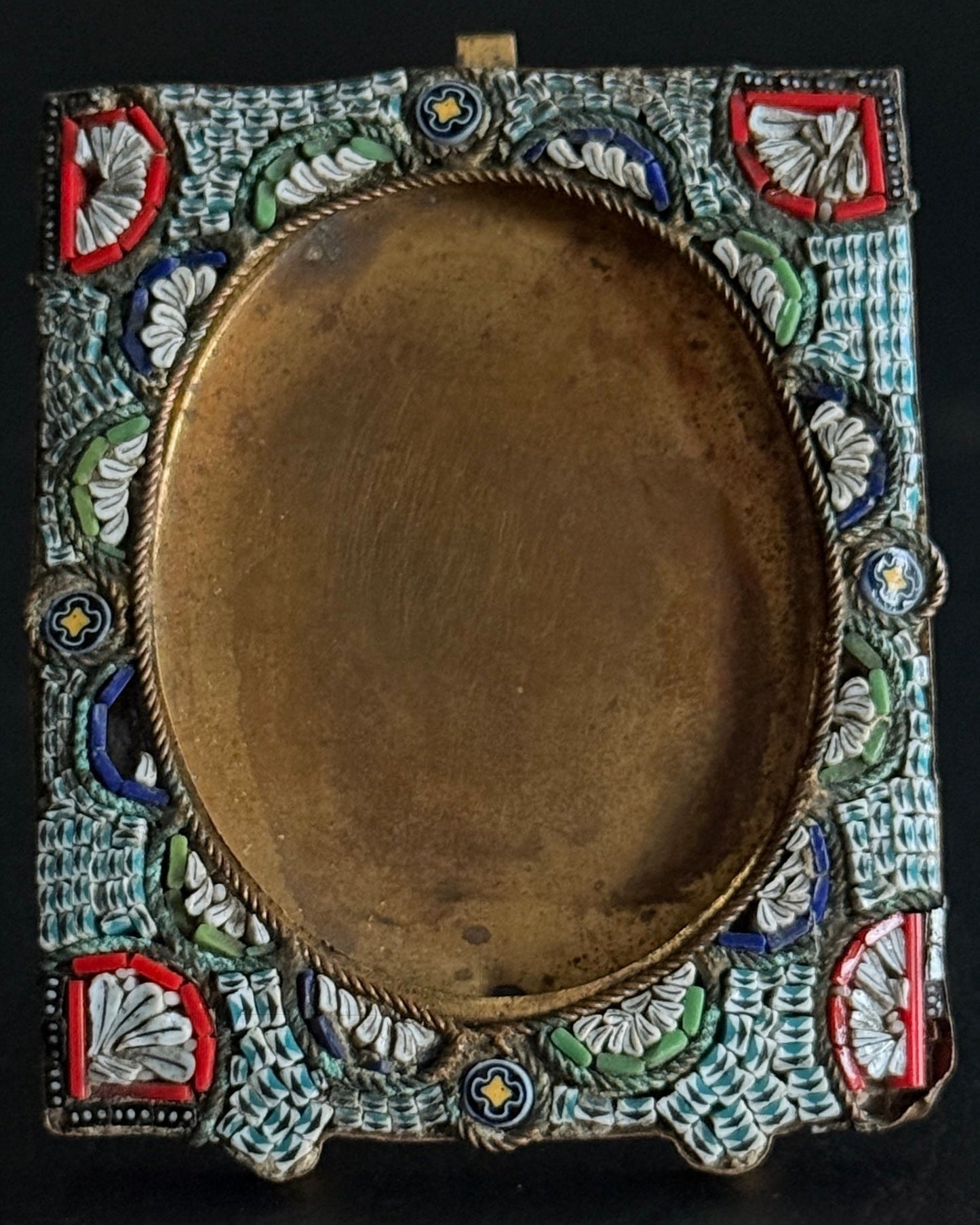 Antique Micromosaic Mini Frame