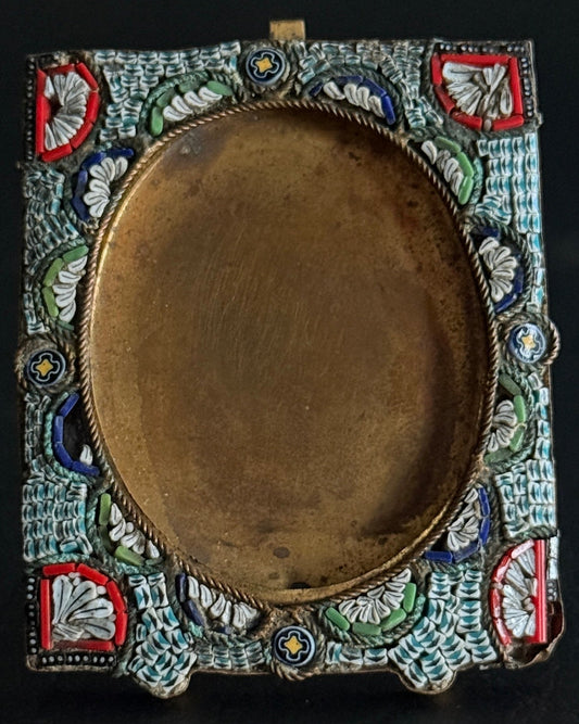 Antique Micromosaic Mini Frame