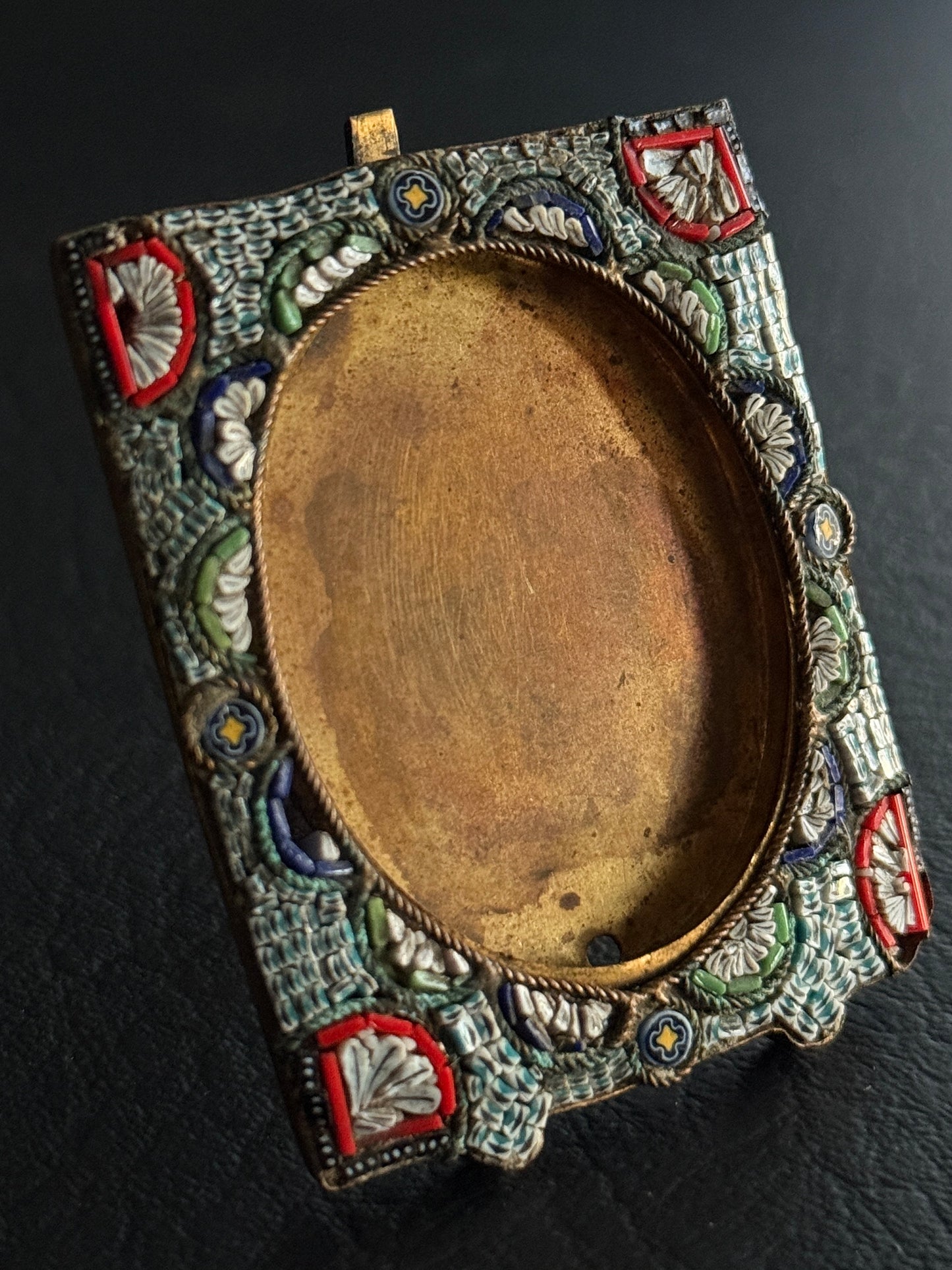Antique Micromosaic Mini Frame