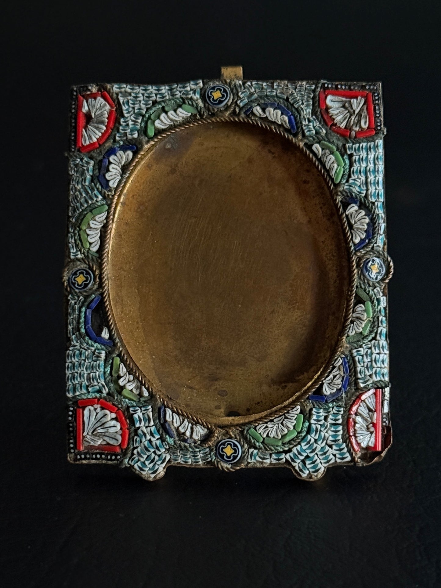 Antique Micromosaic Mini Frame