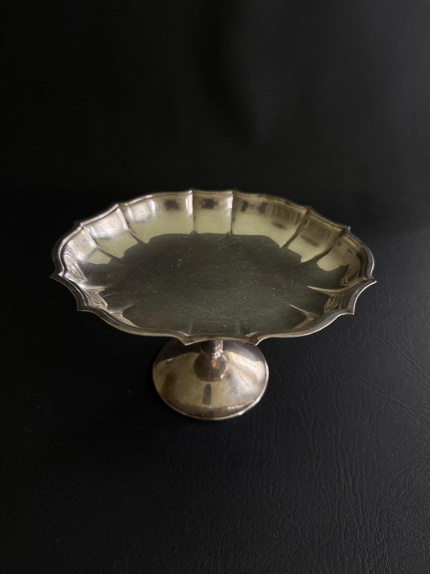 International Silver Chippendale Pedestal Dish