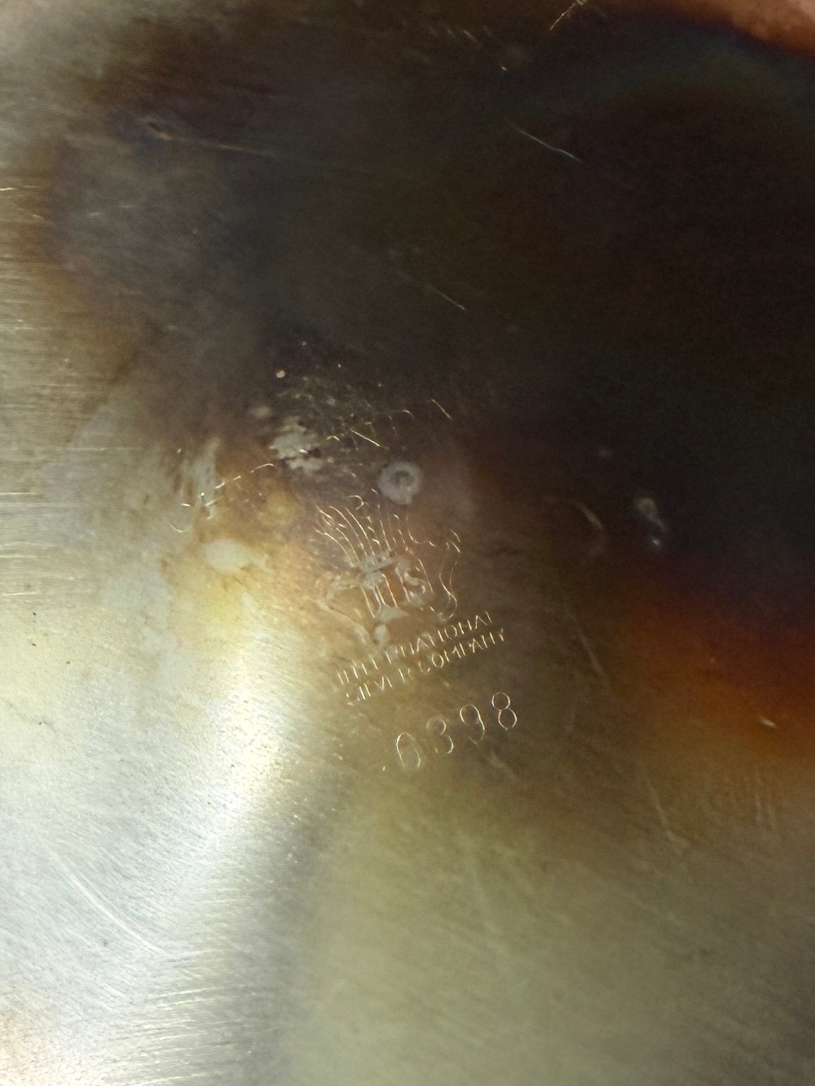 International Silver Chippendale Pedestal Dish