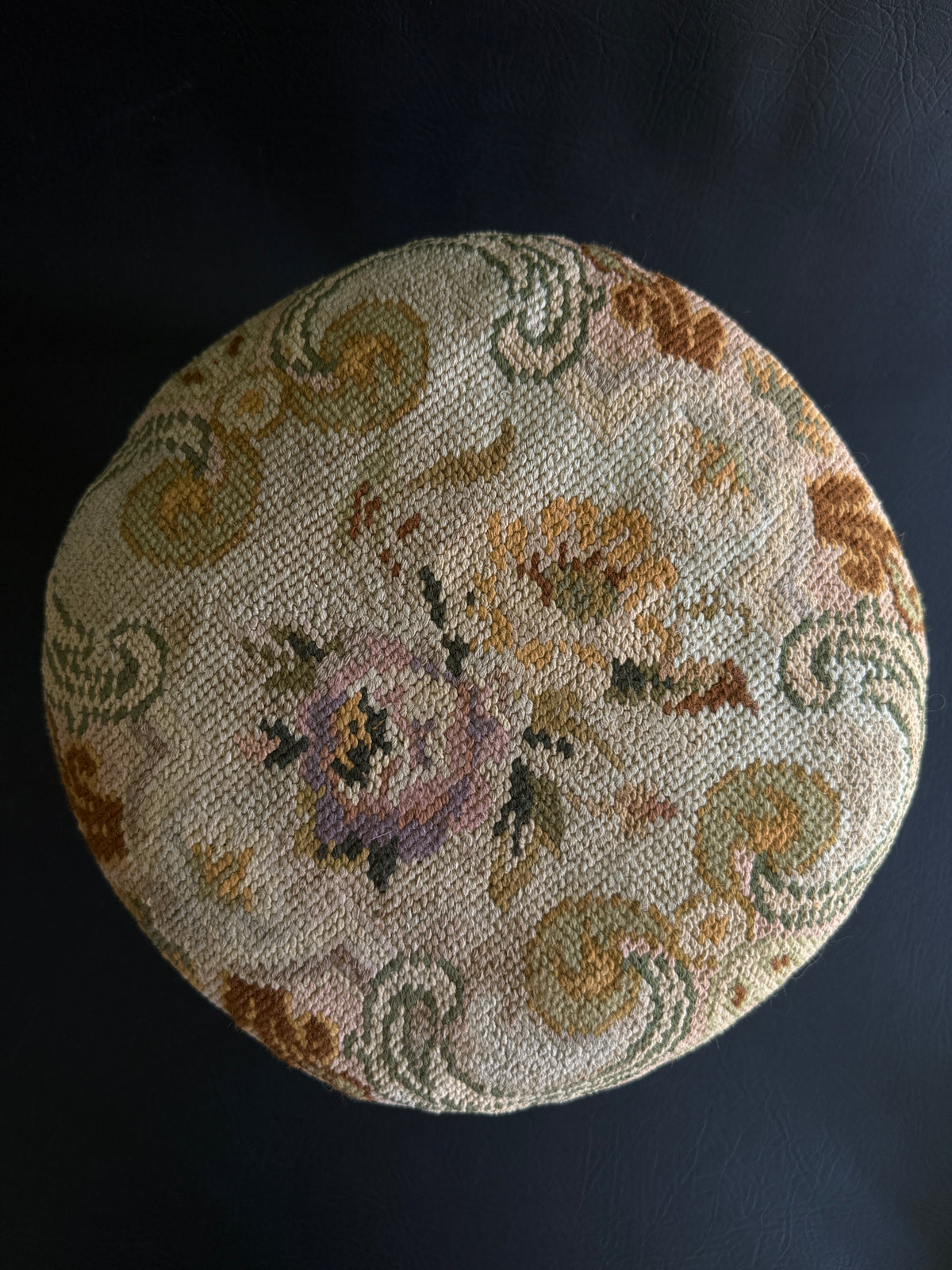 Belgian Needlepoint Footstool