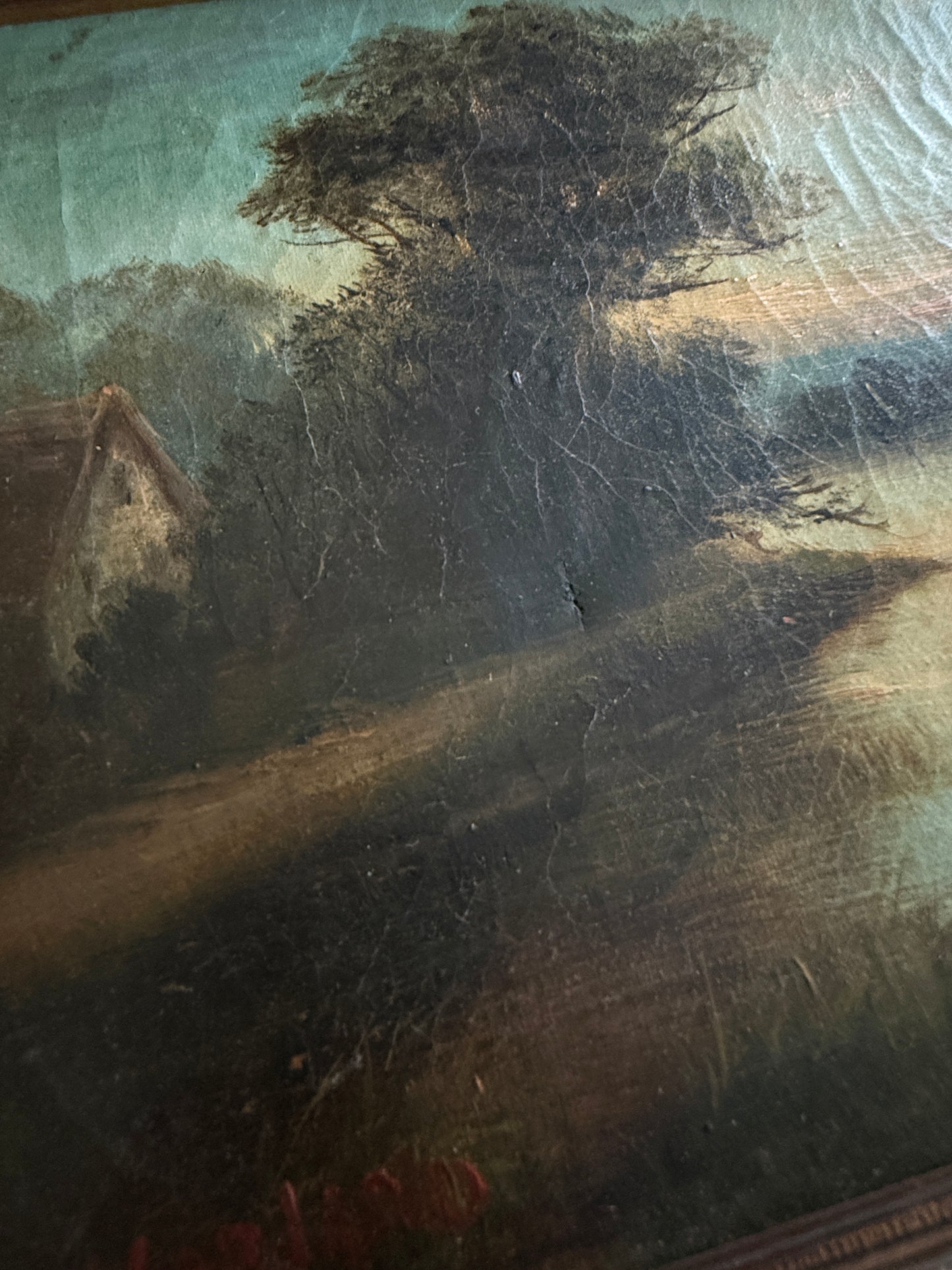 Framed Landscape Painting