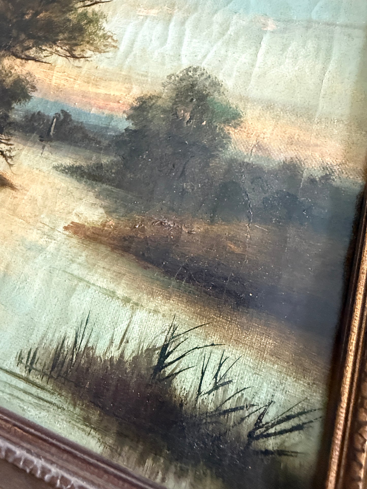 Framed Landscape Painting