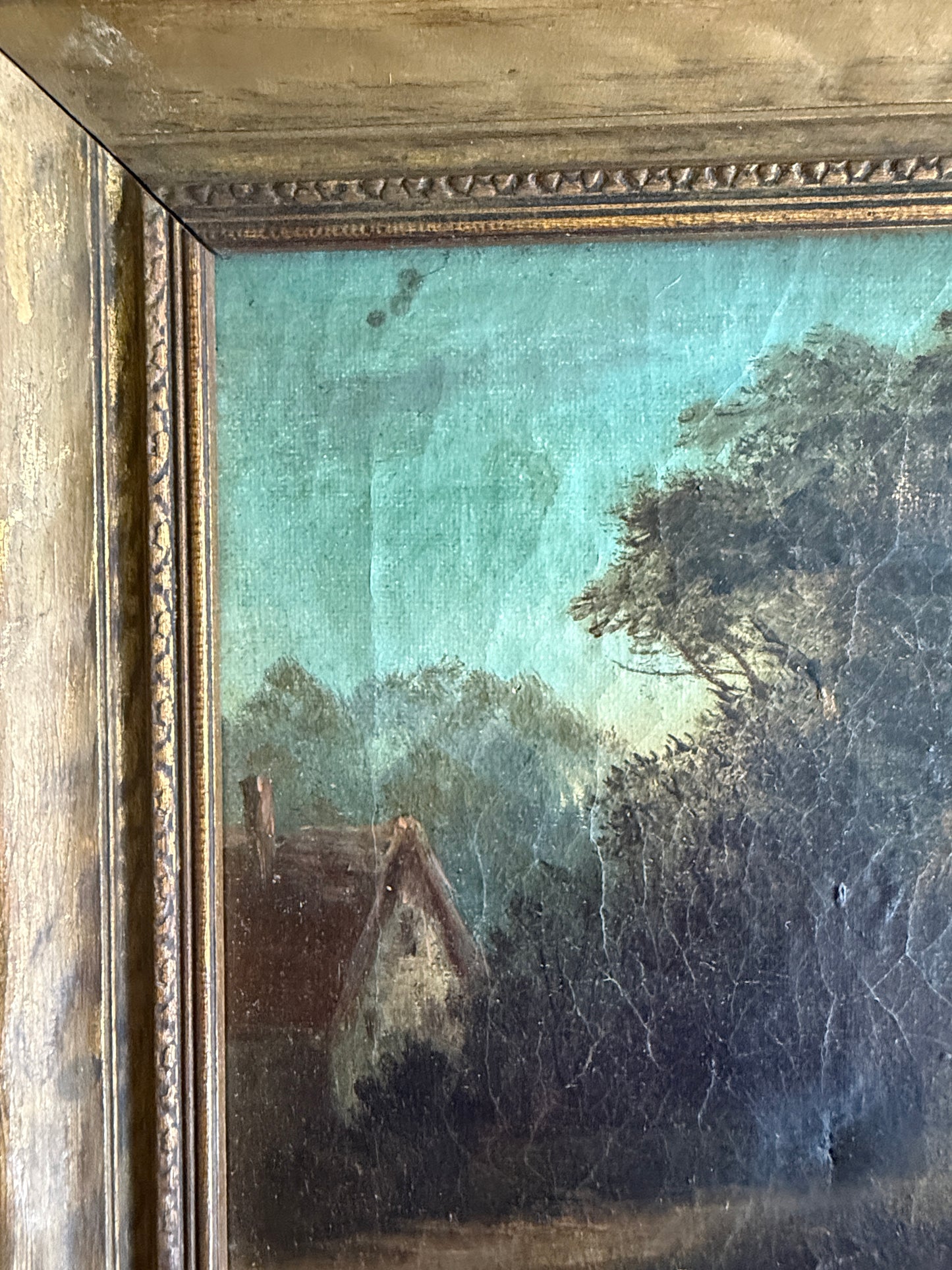 Framed Landscape Painting