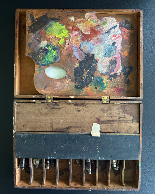 Vintage Artist's Paint Box